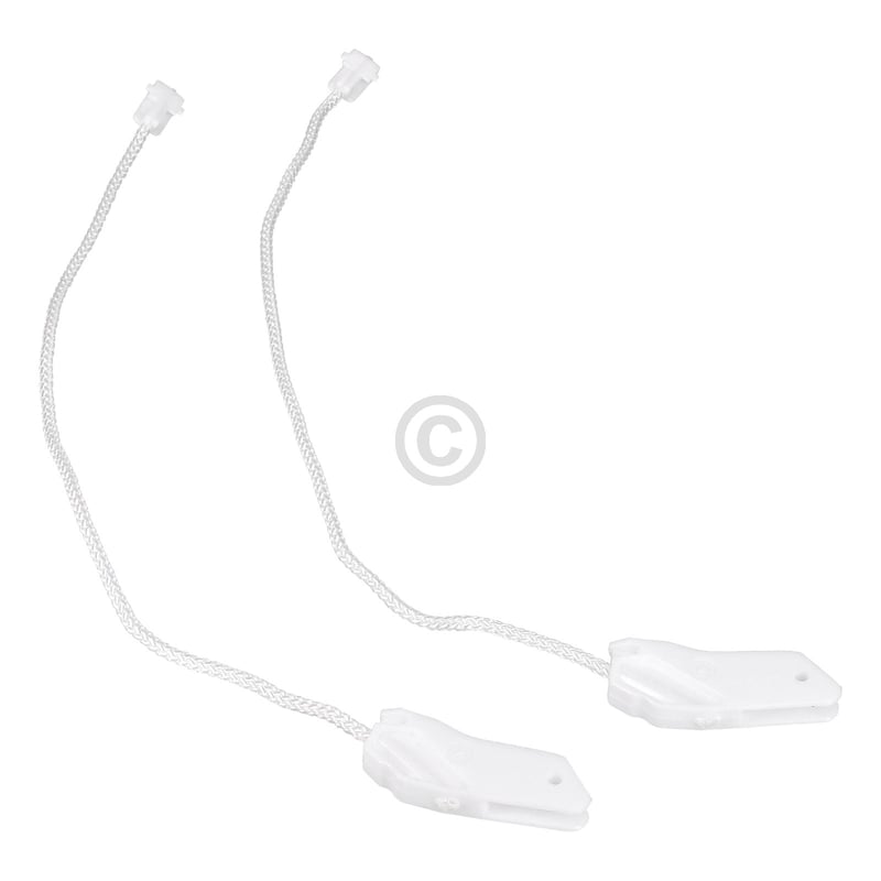 Seilzug Set für Türscharnier wie Bosch 00611370 BLUPARTS in Geschirrspüler 2Stk