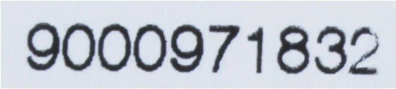 Bedienblende 11004095