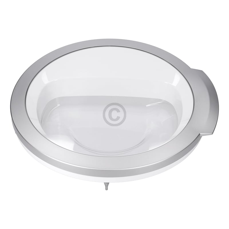 Fenster Komplette tür mit glas (silber-weiß) 11012046