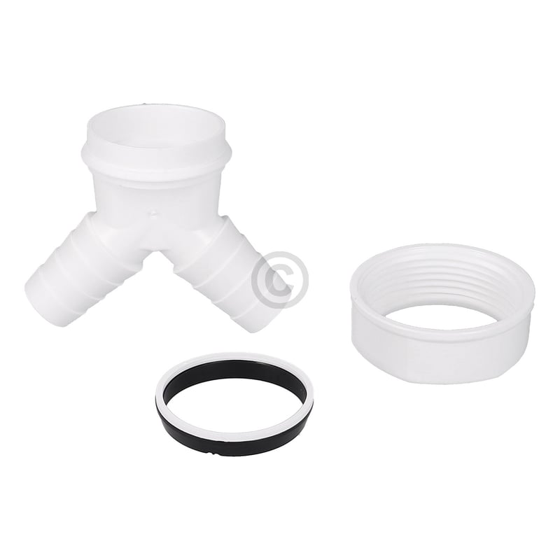 Doppel-Schlauchanschluss 1 1/2" für Siphon TECURO 58752 TECURO