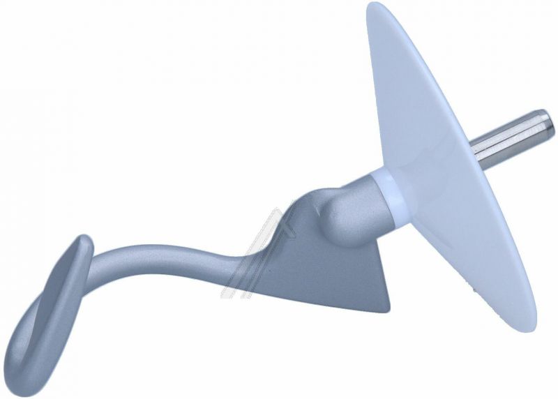 Knethaken für DeLonghi Ofen KW712210 Aluminium, Sprengring