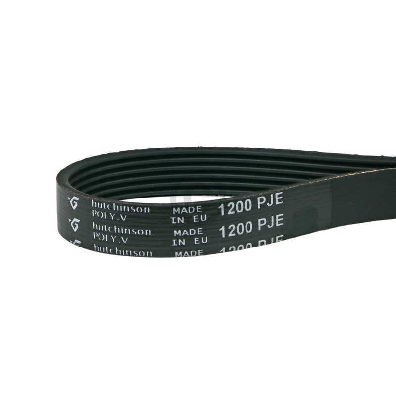 Keilrippenriemen wie AEG 124021010/2 1200PJ6E elastisch für Waschmaschine Waschtrockner