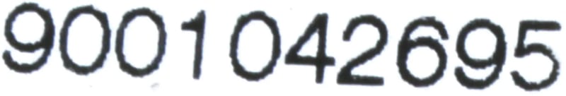 Bedienblende 11006620