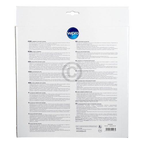 Kohlefilter Whirlpool 484000008789 270mmØ Wpro Typ26 für Dunstabzugshaube
