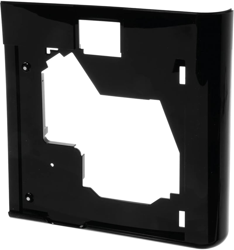 Gehäuseseitenteil für Kaffeemaschine Bosch 11003429 rechts, schwarz