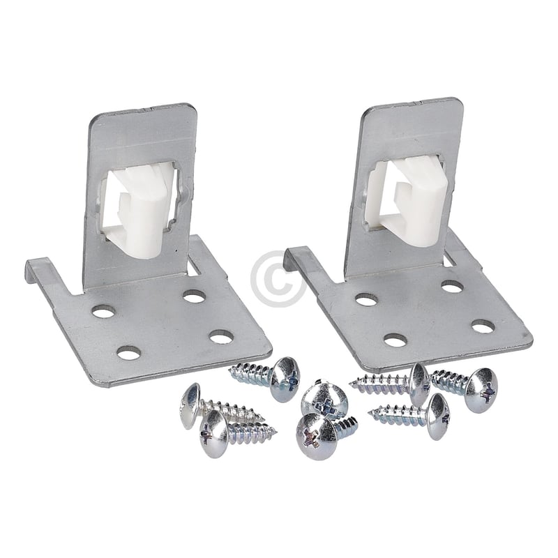 Halteklammern Set links rechts für Einbaurahmen SAMSUNG DE97-00575A an Mikrowelle