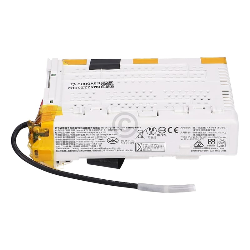 Battery Li-Ion Ecovacs 201-2307-0670 für Staubsauger-Roboter