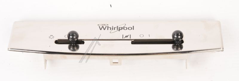 Bedienblende für Whirlpool Dunstabzugshaube 480122101097 Kochfeldabdeckung
