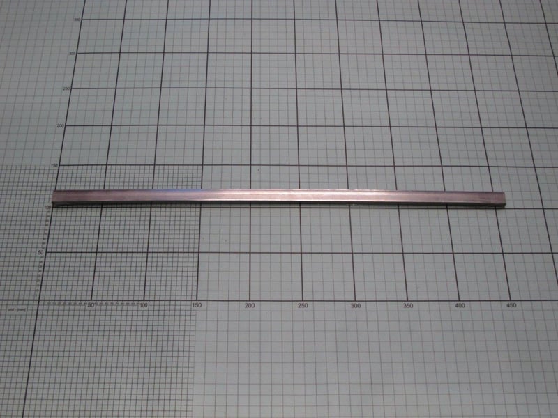 Frontleiste Kühlschrank Amica 1033023 Edelstahl