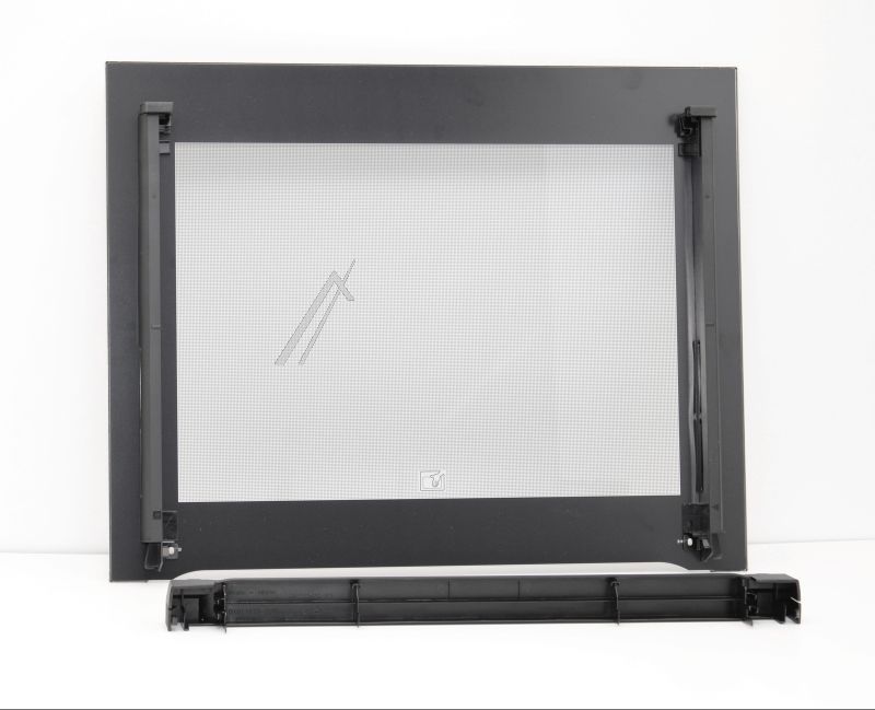 Frontscheibe-Satz für Ofen Electrolux 6619285007 Tür, schwarz
