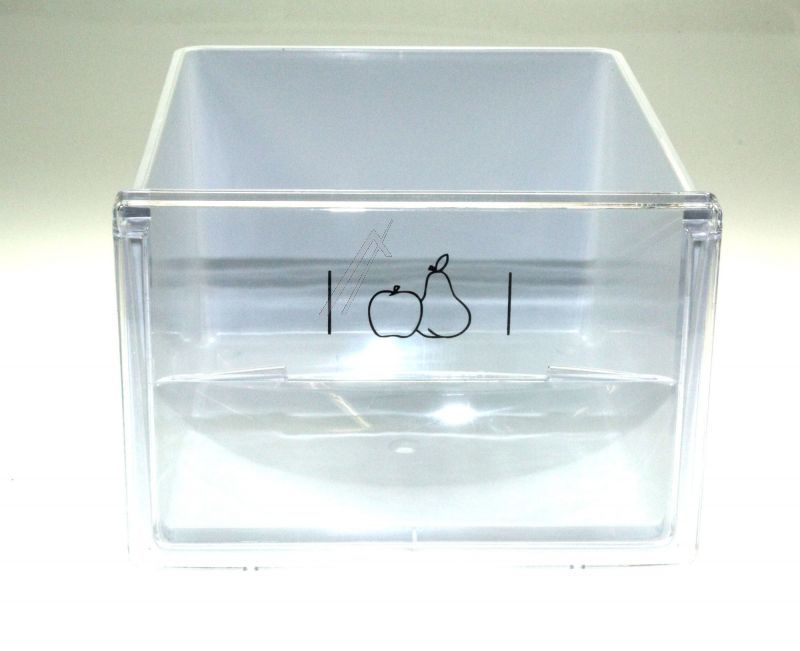 Gemüseschublade für Kühlschrank Whirlpool 482000031569 230x155mm Cristal