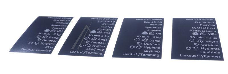 Programmwahlschalter für AEG Waschmaschine 140233656135 selbstklebend