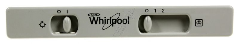 Schalterblende für Dunstabzugshaube Whirlpool 481245248897 Bedienelement