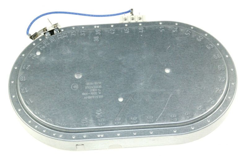 Heizelement Oval 1800/1000W 480121104126 Bauknecht