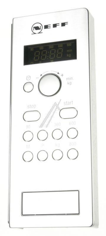 Bedienblende für Mikrowelle BSH-Gruppe 00745149 Tastatur, Display