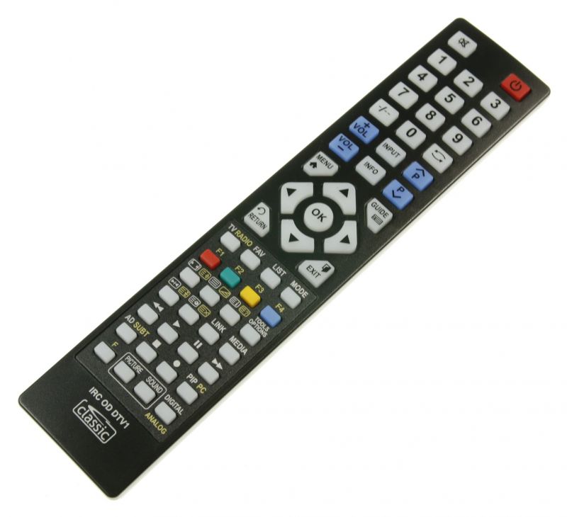 Classic Fernbedienung für Fernsehen & Telefonie IRC87012-OD Vorprogrammiert