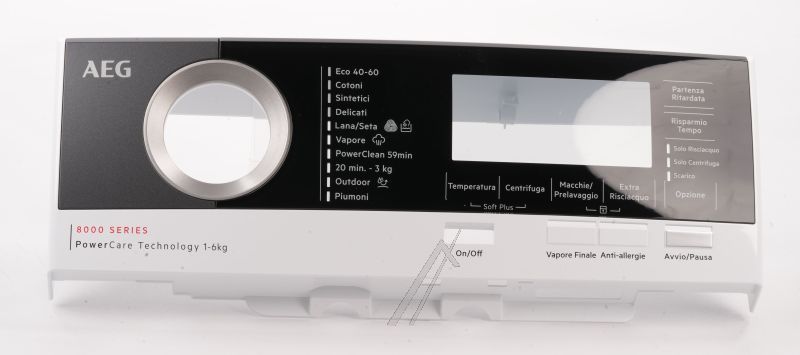 Blendenhalter für Waschmaschine AEG 140273397020 weiß
