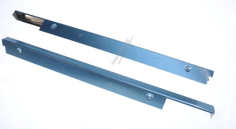 Designleisten-Set für Bosch/Siemens Ofen 11054893 Edelstahl, links/rechts