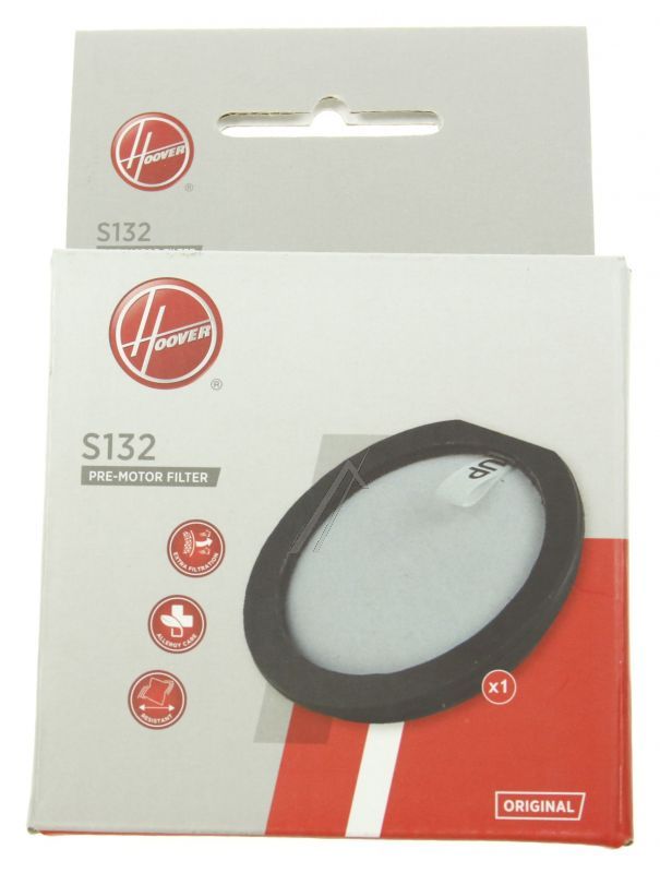 Vormotorfilter S132 für Staubsauger Candy Hoover 35602165 Schutzfilter Motor