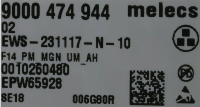 Leistungsmodul programmiert 00659912