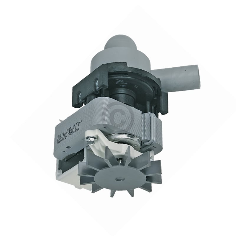 Ablaufpumpe wie BOSCH 00130618 GRE mit Pumpenkopf für Waschmaschine Waschtrockner