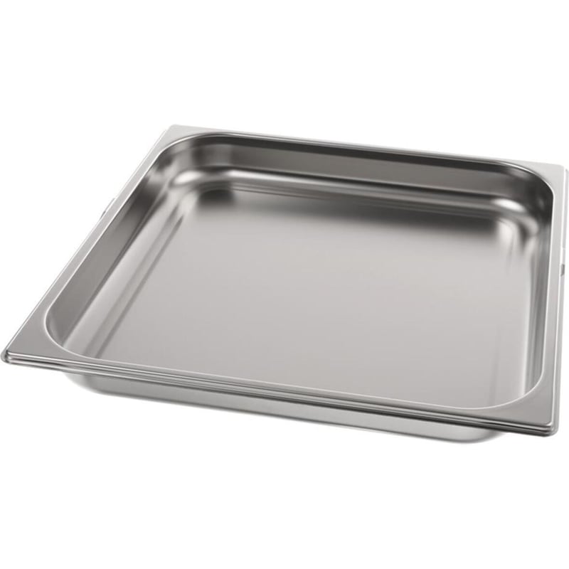 Garbehälter Dampfschale Edelstahl, Größe L, 354x344x40ungelocht 11037094