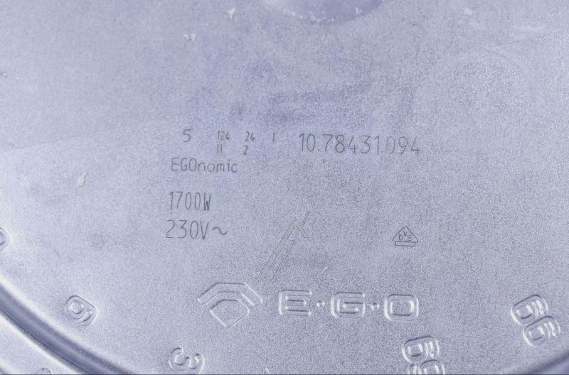 Strahlheizkörper Simfer 10010829 für Ofen 180/120 mm, 1,7 kW/2,4 kW