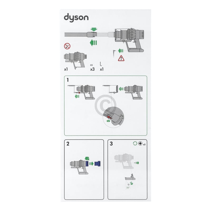 Motor Hauptteil & Zyklon Dyson 970142-01 für Staubsauger Dyson