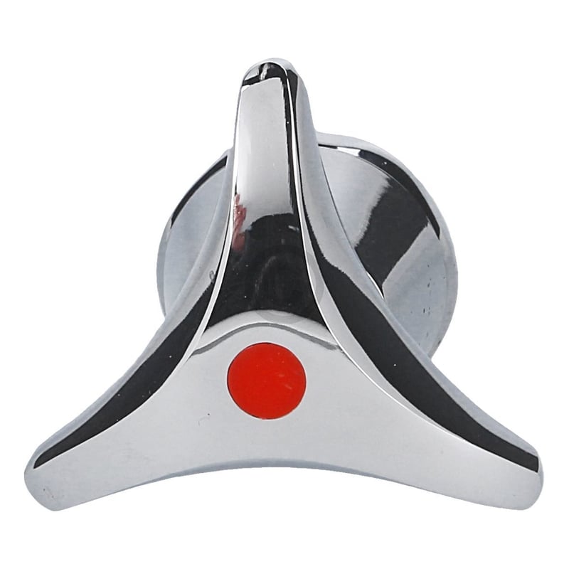 Knebel 1/2" mit Innenoberteil Warmwasser rot für Armatur Europart 761286 