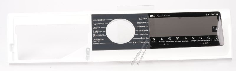 Bedienblende für Waschmaschine Bosch Siemens 11061455 Bedienfeld, Anzeige