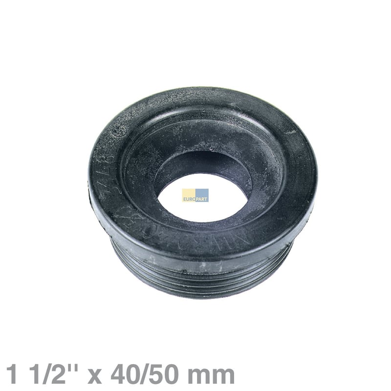 Gummi-Siphonmanschette 1 1/2" 40/50mm