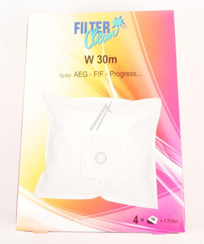 Filterbeutel-Set für Staubsauger Micromaxx FL0043K 4 Beutel + 1 Filter