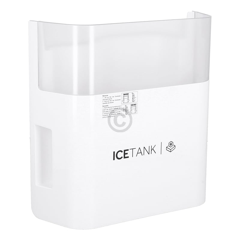 Eisbox-Einheit für Kühlschrank Haier 49122468 Gefrierfach Komponente.