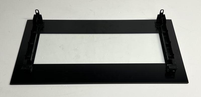 Frontscheibe Mikrowelle Electrolux 5551184046 mattschwarz, 592x3