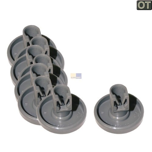 Korbrolle Electrolux 5028696500/4 für Unterkorb Geschirrkorb Geschirrspüler 8Stk 50269971003