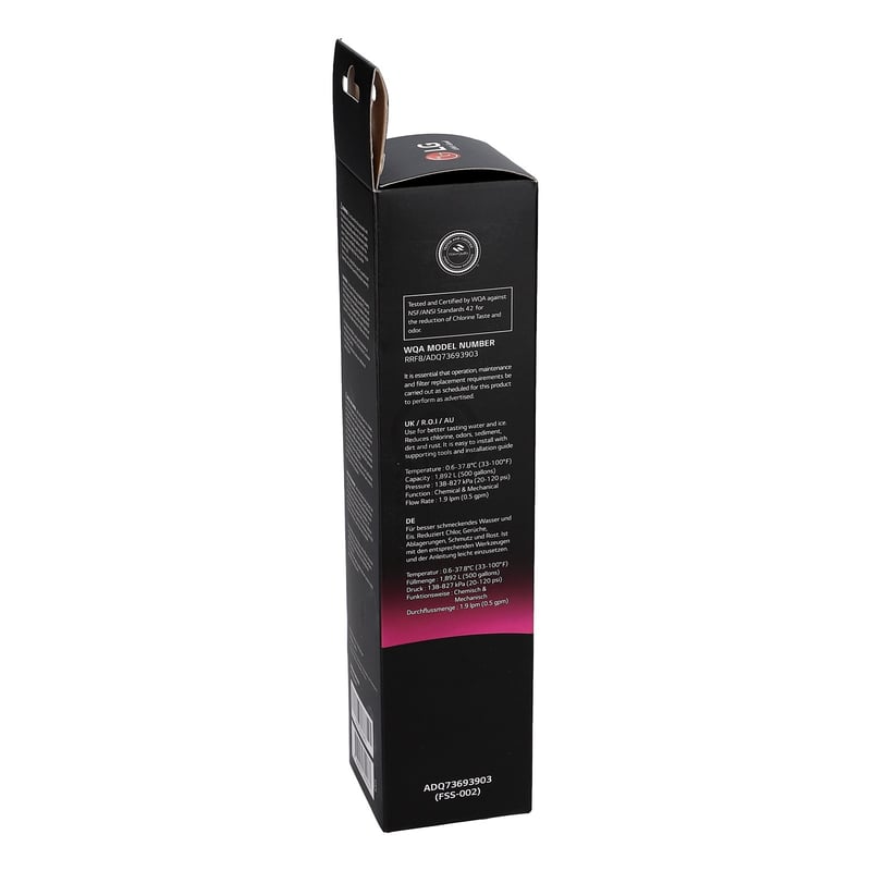Wasserfilter extern LG ADQ73693903 FSS-002 für Kühlschrank SideBySide