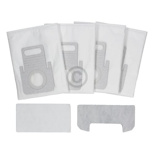 Filterbeutel THOMAS 787246 Nr 99 mit Abluftfilter Kohlefilter für Multisauger Nass Trocken 4Stk