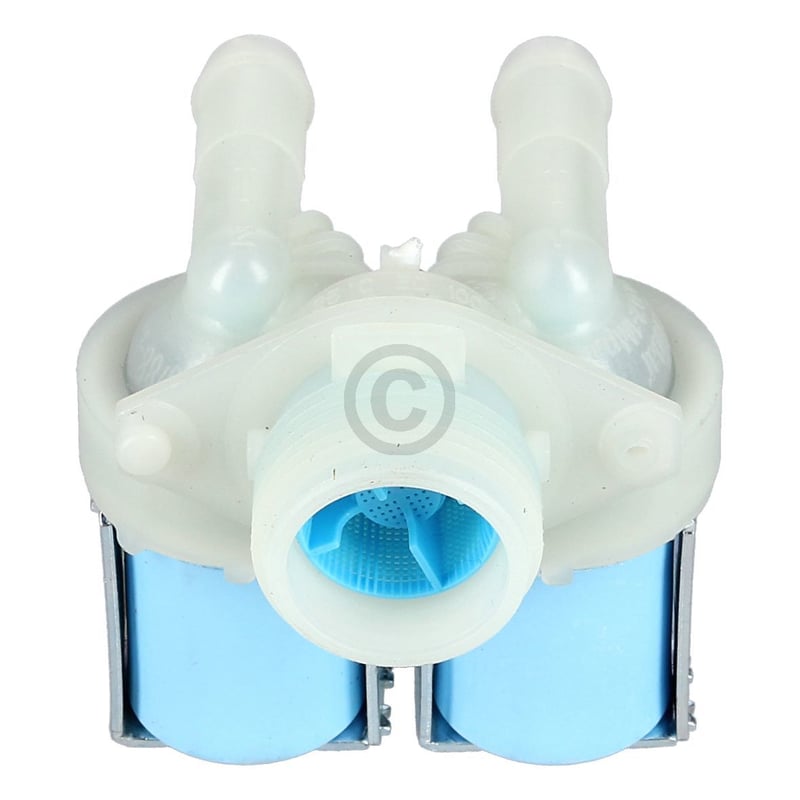 Magnetventil 2fach 180° 10,5mmØ beko 2906870200 für Waschmaschine Waschtrockner 2901250300