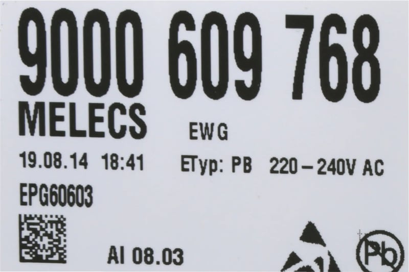 Leistungsmodul programmiert 00653164