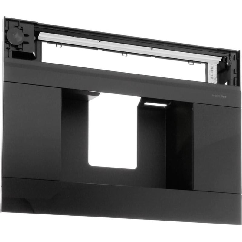 Tür Bosch Glastür Chrom-Logo, black Bosch 20004977 für Kaffeemaschine Bosch