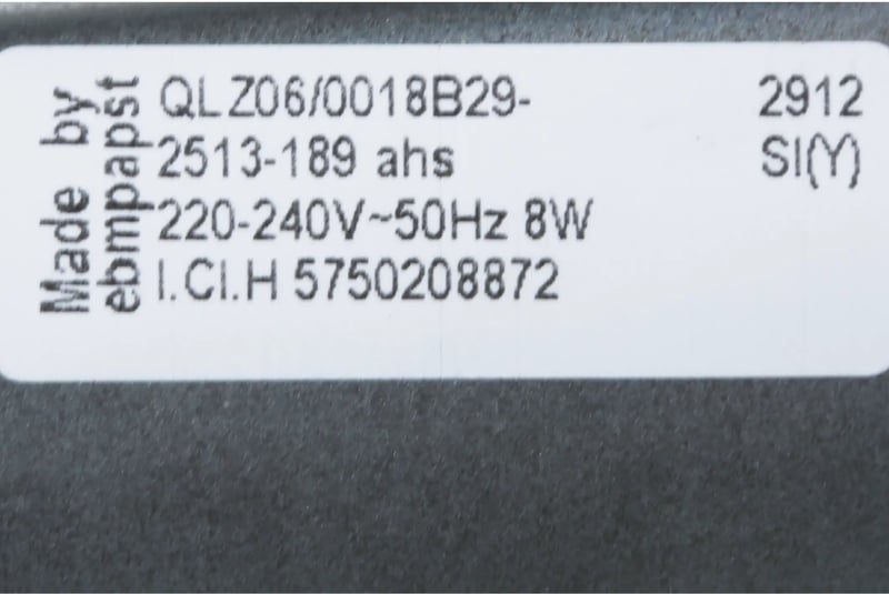 Lüftermotor 00496076