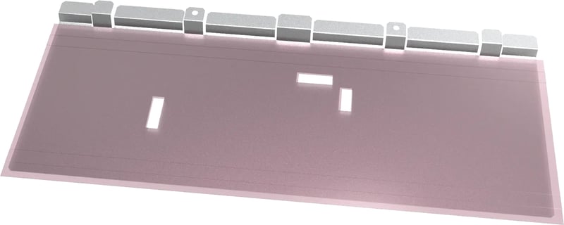 Luftleitblech für Bosch-Ofen 11028437 Heizung, Umluft