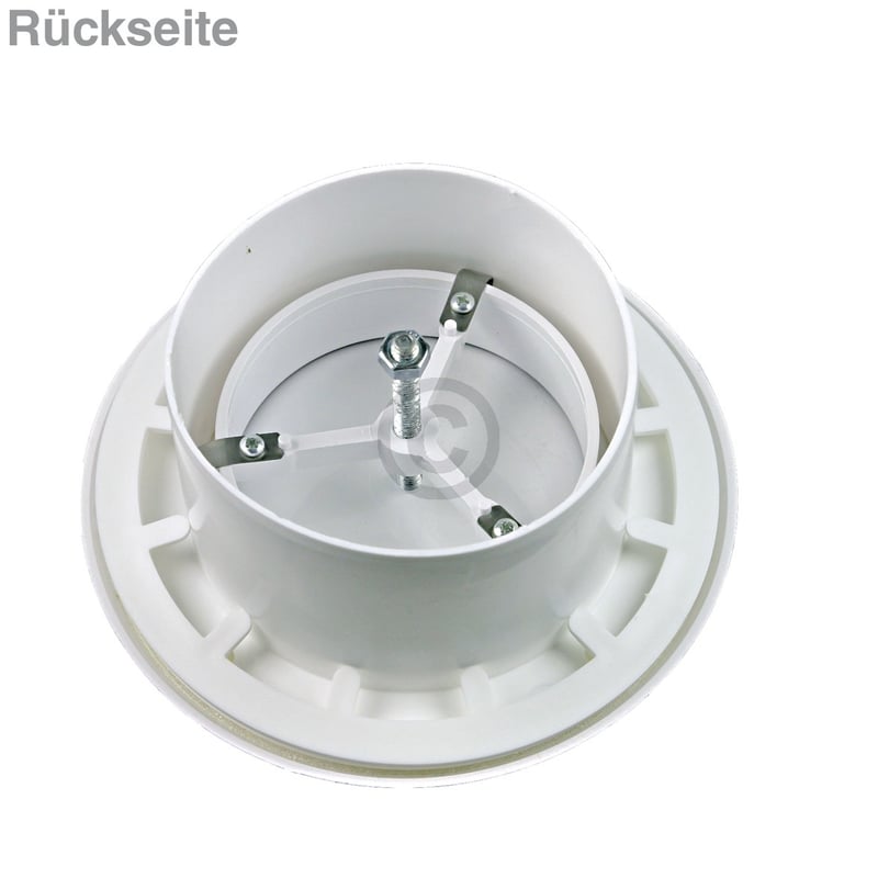 Tellerventil 100erR weiß