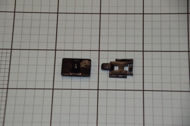 Filterverschluss für Dunstabzugshaube Amica 1035698 schwarz