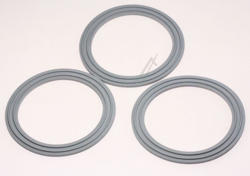 Sockeldichtung Kenwood KW650544 für Küchenmaschine 3 Stück Delonghi