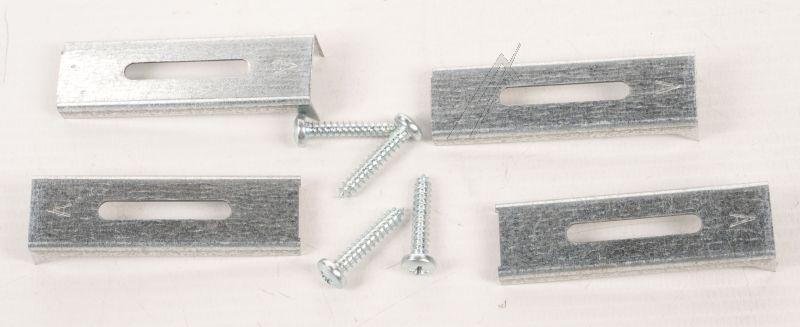 Halterungen A Set 10 für Ofen Amica 9097041 4 Stück, Ofenmontage