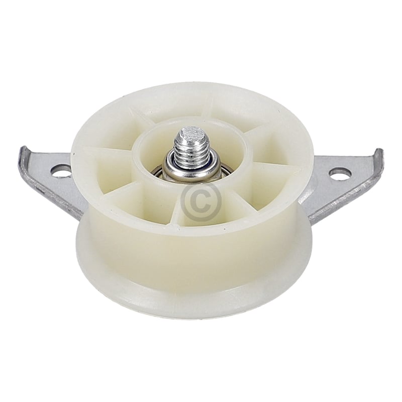 Spannrolle mit Halter wie Bauknecht C00728616 für Trockner 10102267