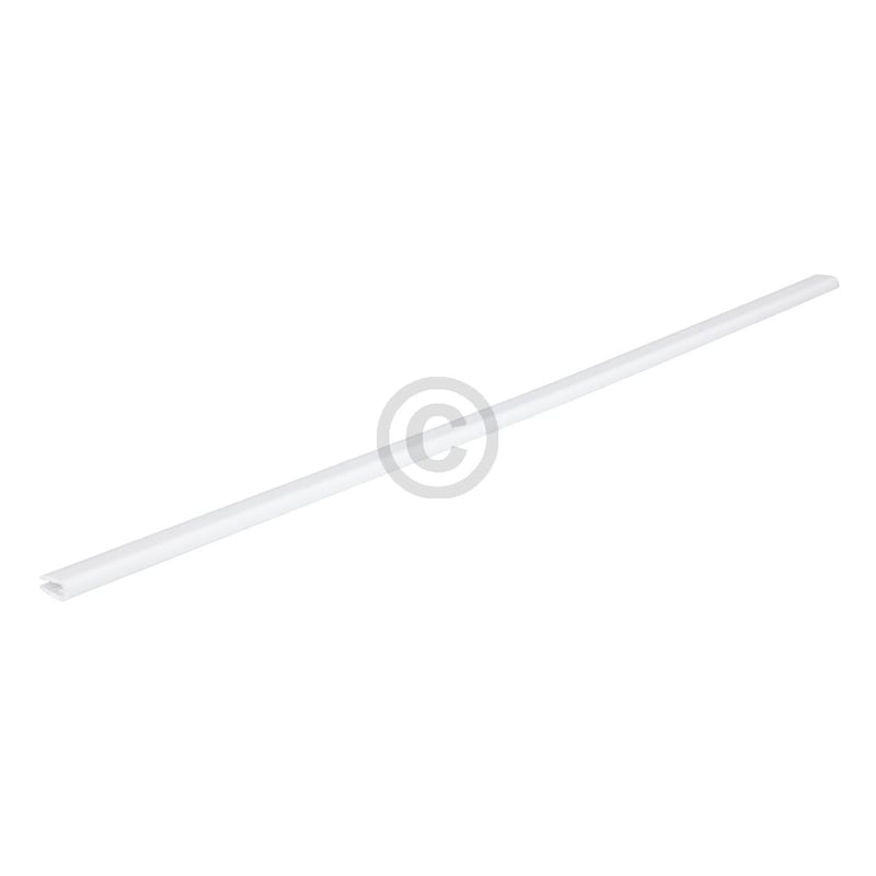 Glasplattenleiste vorne für unterste Platte Whirlpool 481010520436 in Kühlschrank KühlGefrierKombination