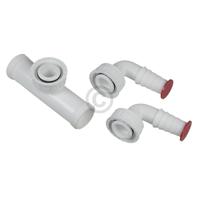 Doppel-Schlauchanschluss 1" Dallmer 140128 für Siphon