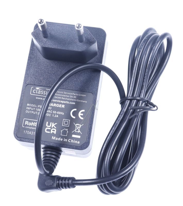 Netzteil 25,85V-1,2A für Samsung Staubsauger Classic PSE50383EU DC-Steckernetzteil